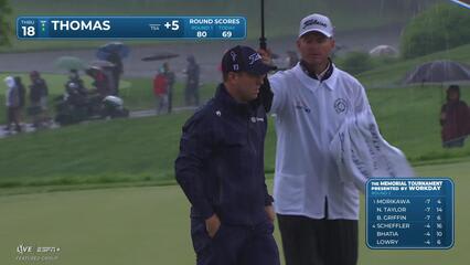Justin Thomas | Round 2 | 18th hole | Shot 3 | 2025 the Memorial