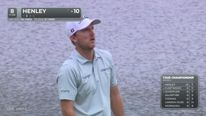 Russell Henley | Round 2 | 8th hole | Shot 2 | 2025 TOUR Championship