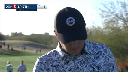 Jordan Spieth | 2023 WM Phoenix Open | Round 2 | 9th hole | Shot 1