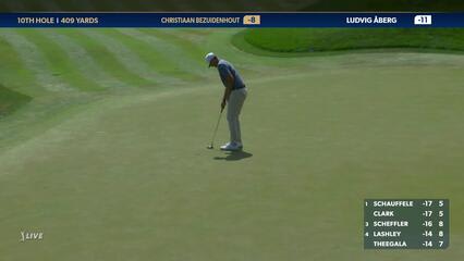 Ludvig Aberg | 2024 THE PLAYERS | Round 4 | 10th hole | Shot 4