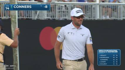 Corey Conners | Round 3 | 14th hole | Shot 3 | 2025 Arnold Palmer Invitational
