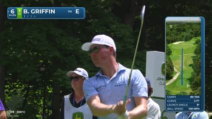 Ben Griffin | Round 1 | 6th hole | Shot 1 | 2026 John Deere