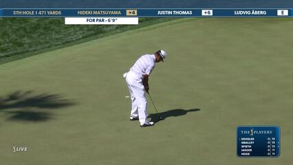 Hideki Matsuyama | Round 1 | 5th hole | Shot 4 | 2025 THE PLAYERS