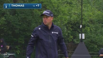 Justin Thomas | Round 2 | 3rd hole | Shot 3 | 2025 the Memorial