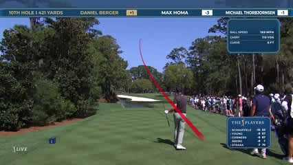 Daniel Berger | Round 2 | 10th hole | Shot 1 | 2026 THE PLAYERS