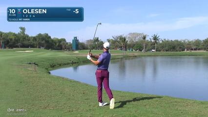 Thorbjørn Olesen | Round 3 | 10th hole | Shot 3 | 2025 Mexico Open