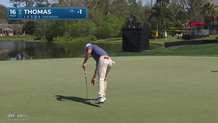 Justin Thomas | Round 2 | 16th hole | Shot 4 | 2025 Arnold Palmer Invitational
