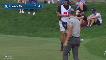 Wyndham Clark | Round 1 | 9th hole | Shot 6 | 2025 3M Open