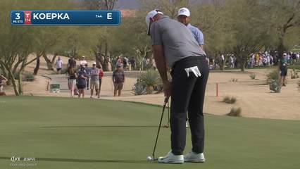 Brooks Koepka | Round 1 | 3rd hole | Shot 5 | 2026 WM Phoenix Open