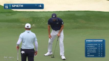 Jordan Spieth | Round 3 | 15th hole | Shot 6 | 2025 Wyndham