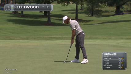 Tommy Fleetwood | Round 1 | 1st hole | Shot 4 | 2025 FedEx St. Jude