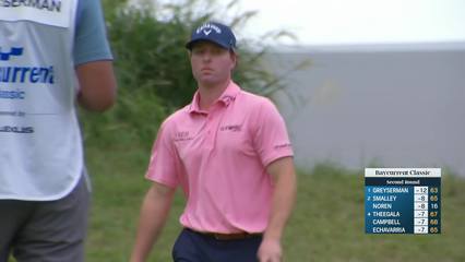 Max Greyserman | Round 2 | 9th hole | Shot 3 | 2025 Baycurrent