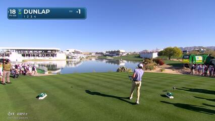 Nick Dunlap | Round 1 | 18th hole | Shot 1 | 2025 WM Phoenix Open