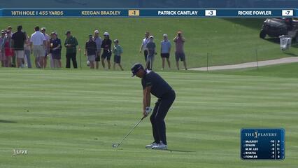 Keegan Bradley | Round 2 | 18th hole | Shot 2 | 2025 THE PLAYERS