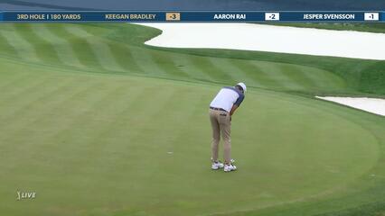 Keegan Bradley | Round 4 | 3rd hole | Shot 3 | 2025 THE PLAYERS