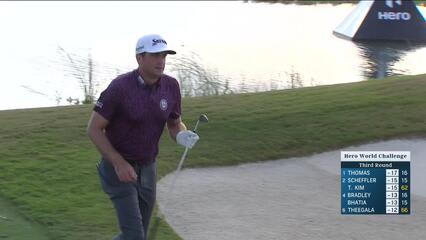 Keegan Bradley | Round 3 | 17th hole | Shot 2 | 2024 Hero World Challenge