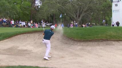 Justin Thomas | Round 1 | 16th hole | Shot 3 | 2025 Valspar