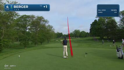 Daniel Berger | Round 1 | 4th hole | Shot 1 | 2025 the Memorial