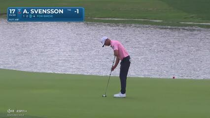 Adam Svensson | Round 3 | 17th hole | Shot 3 | 2025 Houston Open