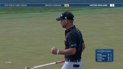 Brian Harman | Round 4 | 9th hole | Shot 3 | 2026 THE PLAYERS