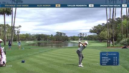 Alex Noren | Round 1 | 7th hole | Shot 1 | 2026 THE PLAYERS