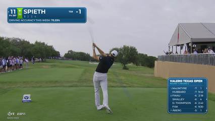 Jordan Spieth | Round 2 | 11th hole | Shot 1 | 2026 Valero