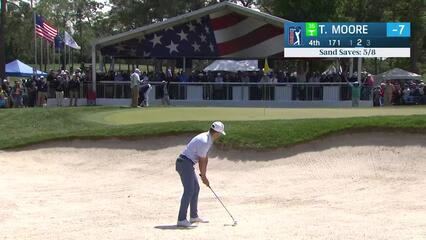 Taylor Moore | 2023 Valspar | Round 4 | 4th hole | Shot 2