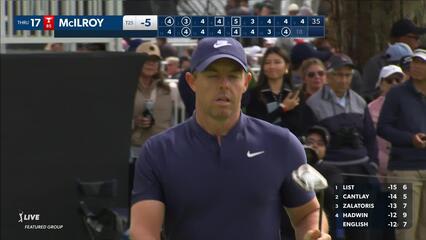 Rory McIlroy | 2024 Genesis | Round 4 | 17th hole | Shot 4