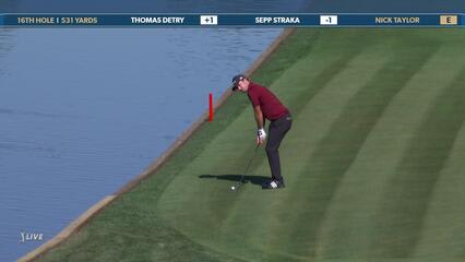 Nick Taylor | Round 1 | 16th hole | Shot 4 | 2025 THE PLAYERS