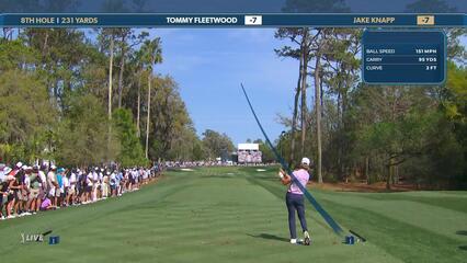 Jake Knapp | Round 3 | 8th hole | Shot 1 | 2025 THE PLAYERS