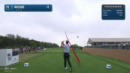 Justin Rose | Round 1 | 11th hole | Shot 1 | 2025 Valero