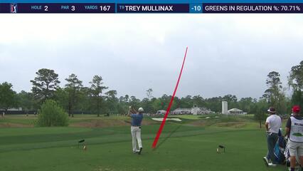 Trey Mullinax | Round 4 | 2nd hole | Shot 1 | 2025 Houston Open