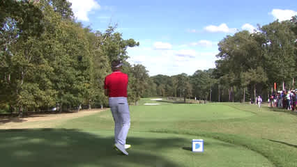 Bernhard Langer | Round 3 | 11th hole | Shot 1 | 2025 Dominion