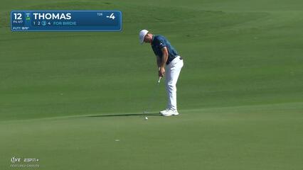 Justin Thomas | Round 2 | 12th hole | Shot 4 | 2025 The Sentry