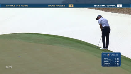 Rickie Fowler | Round 3 | 1st hole | Shot 4 | 2026 THE PLAYERS
