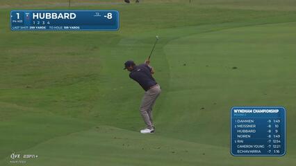 Mark Hubbard | Round 2 | 1st hole | Shot 2 | 2025 Wyndham