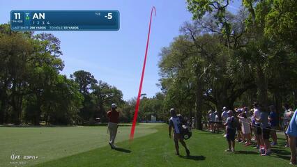 Byeong Hun An | Round 3 | 11th hole | Shot 2 | 2025 RBC Heritage