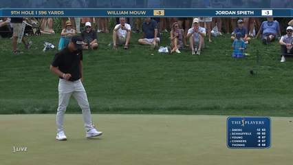 William Mouw | Round 3 | 9th hole | Shot 4 | 2026 THE PLAYERS