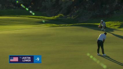 Justin Lower | Round 2 | 17th hole | Shot 3 | 2025 Bank of Utah