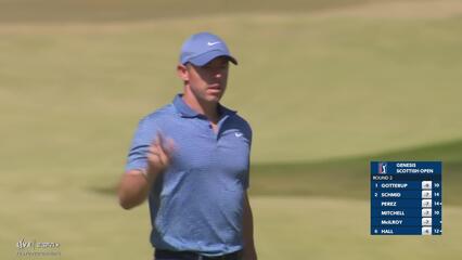 Rory McIlroy | Round 2 | 1st hole | Shot 4 | 2025 Genesis Scottish Open