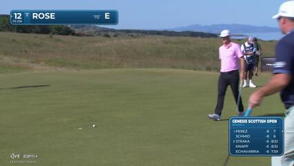 Justin Rose | Round 2 | 12th hole | Shot 3 | 2025 Genesis Scottish Open