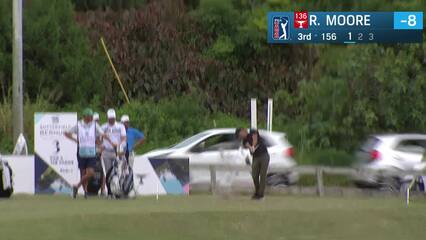 Ryan Moore | Round 2 | 3rd hole | Shot 1 | 2024 Butterfield Bermuda
