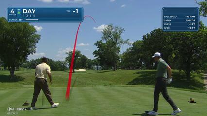 Jason Day | Round 1 | 4th hole | Shot 1 | 2025 John Deere