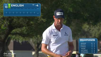 Harris English | Round 3 | 13th hole | Shot 3 | 2026 Arnold Palmer