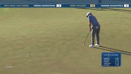 Rory McIlroy | Round 1 | 16th hole | Shot 5 | 2026 THE PLAYERS