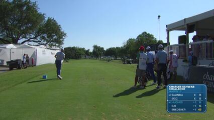 Mackenzie Hughes | Round 2 | 17th hole | Shot 1 | 2025 Charles Schwab