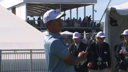 Si Woo Kim | Round 3 | 1st hole | Shot 1 | 2026 WM Phoenix Open