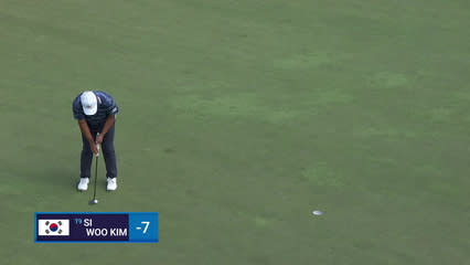 Si Woo Kim | Round 3 | 17th hole | Shot 3 | 2026 Sony Open