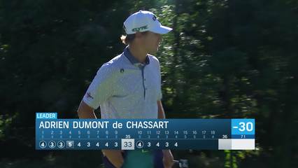Adrien Dumont de Chassart | Round 4 | 14th hole | Shot 4 | 2025 Compliance Solutions