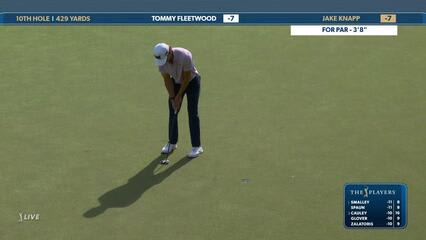 Jake Knapp | Round 3 | 10th hole | Shot 4 | 2025 THE PLAYERS